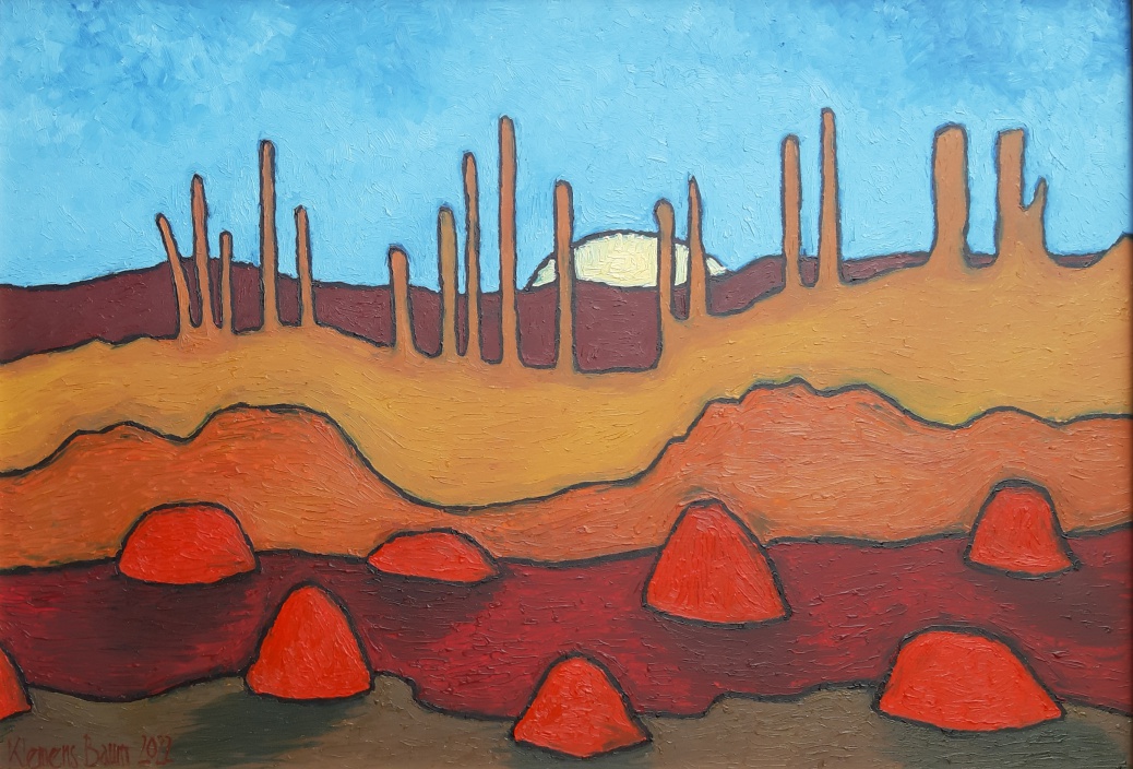 Klemens Baum: Aktuelle Ausstellung, Wüste_I