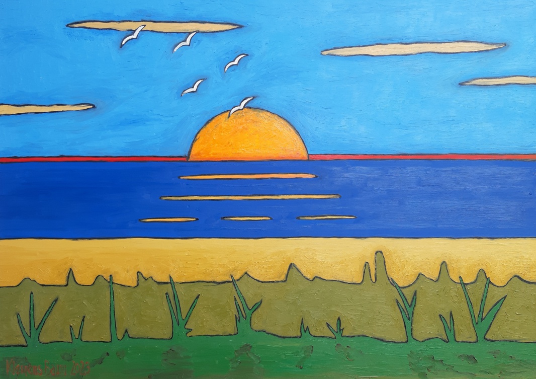 Klemens Baum: Aktuelle Ausstellung, Meer_II